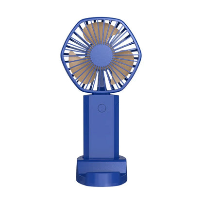 Portable Handheld Fan Small Fan With Three Speed USB Rechargeable Fan Suitable For Home Travel Uses