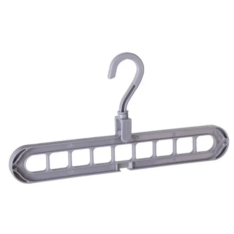 9-Hole Clothes Hanger Organizer Multi-Function Folding Space Saving Magic Hangers Scarf And Clothes Storage Rack for Home