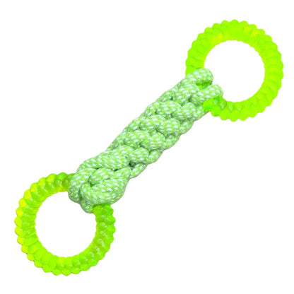Pet Chew Tug Toys Interactive Dog Rope Toys,Pet Tooth Cleaning Pet Toy for Small Medium Dogs Puppy Chewing Bite Resistant Toys