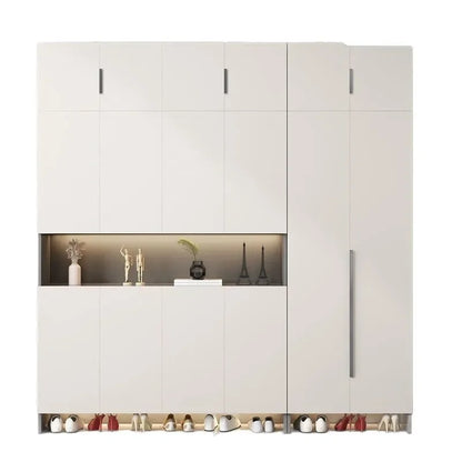 Living Room Shoe Cabinet Solid Wood Home Entrance Cabinet Display Household Door Locker Sideboards Szafki Do Salonu Furniture