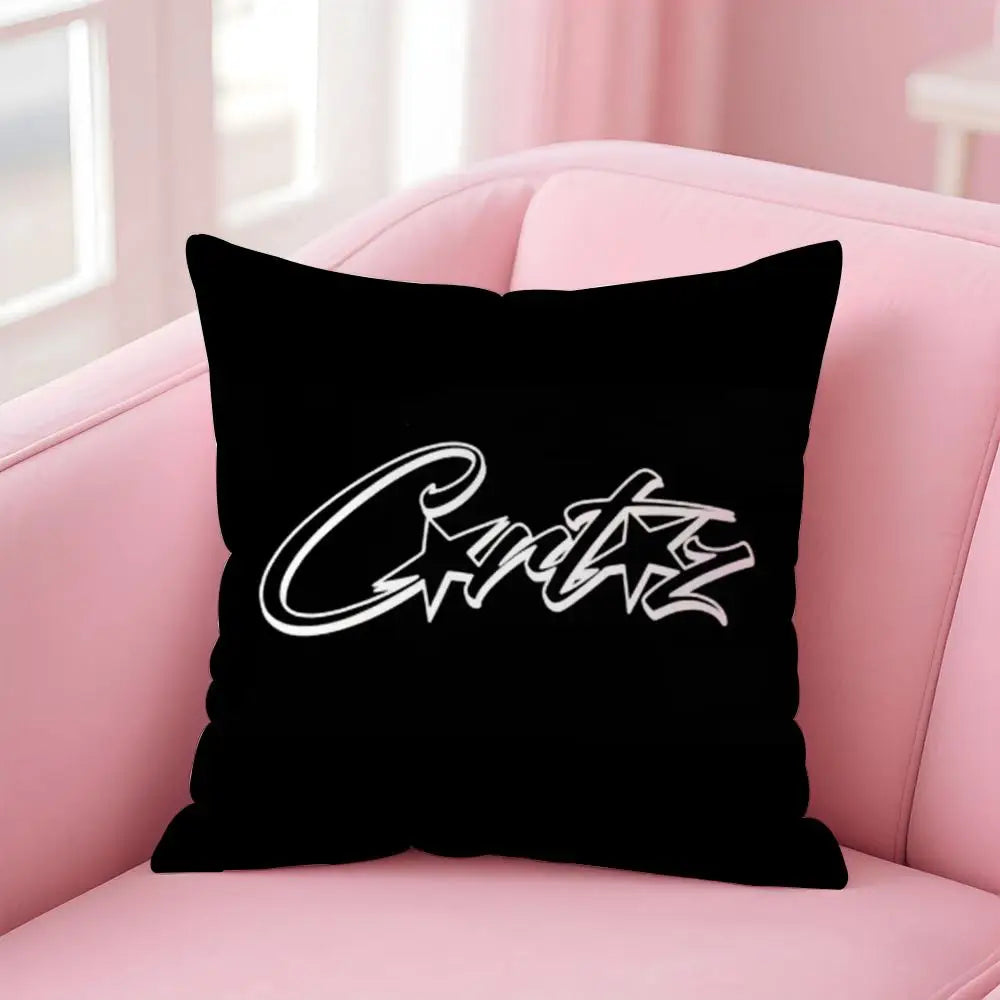 Fashion Brand C-CorteizS Cushion Cover Comfortable Reversible Pillow Cover Ideal for Car Sofa Bedroom & Beyond