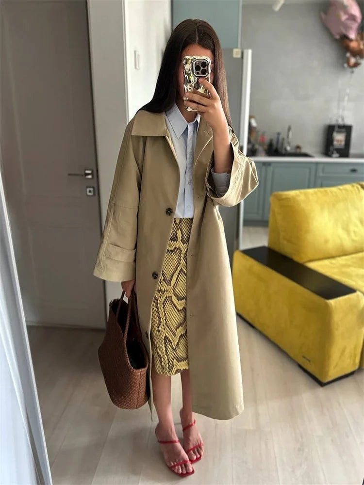Tossy Snakeskin Printed Fashion Skirt Women's High Waist Slim Contrast Patchwork Commute Streetwear Female Vintage Y2k Skirt