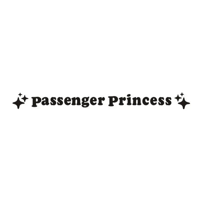2pcs Mirror Decoration Sticker Passenger Princess Star Mirror Decal Sticker Rearview Mirror Car Vinyl Decoration Funny Car Decal