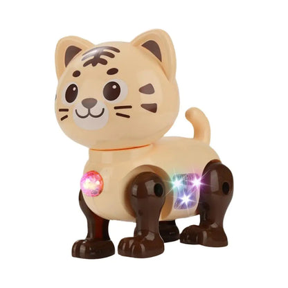 Children Electronic Pets Music Toy Cartoon Electric Vocal Toy Tiger Toys With Sound Flash Lighting Sing Dance for Girls Boy Gift