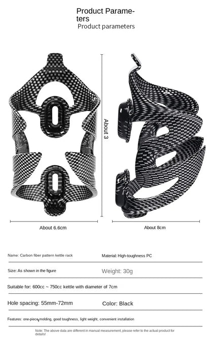 Bicycle Water Bottle Holder Adaptor 5 Colors Silicone Bottle Cage Strap Seatpost Fork Frame Multi Location Mounting Bike Parts