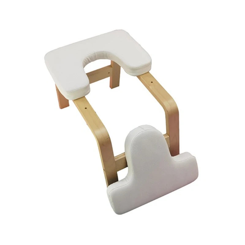 Wooden Stools Yoga Inverted Stool Yoga Assisted Inverted Device Leisure Fitness Auxiliary Yoga Bench Body Shaping Accessories