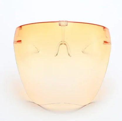 Full Face Sunglasses Mask Women Men Protective Faceshield Glasses Goggles Covered Spherical Lens Anti-Spray Cycling Sunglasses