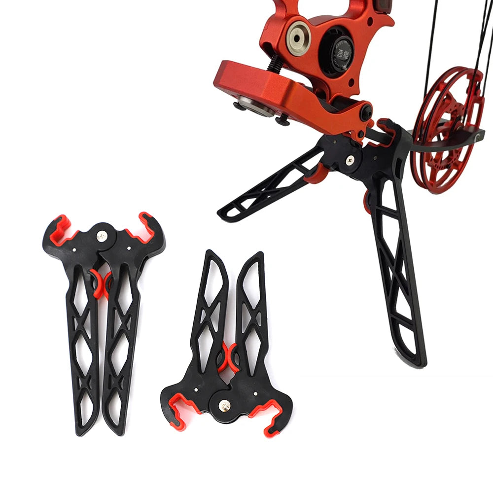 Archery Compoun Bow Stand Hunting Bow Holder Rack Removable Compound Bow Stand Arrow Kicks stand Holder Archery Accessory