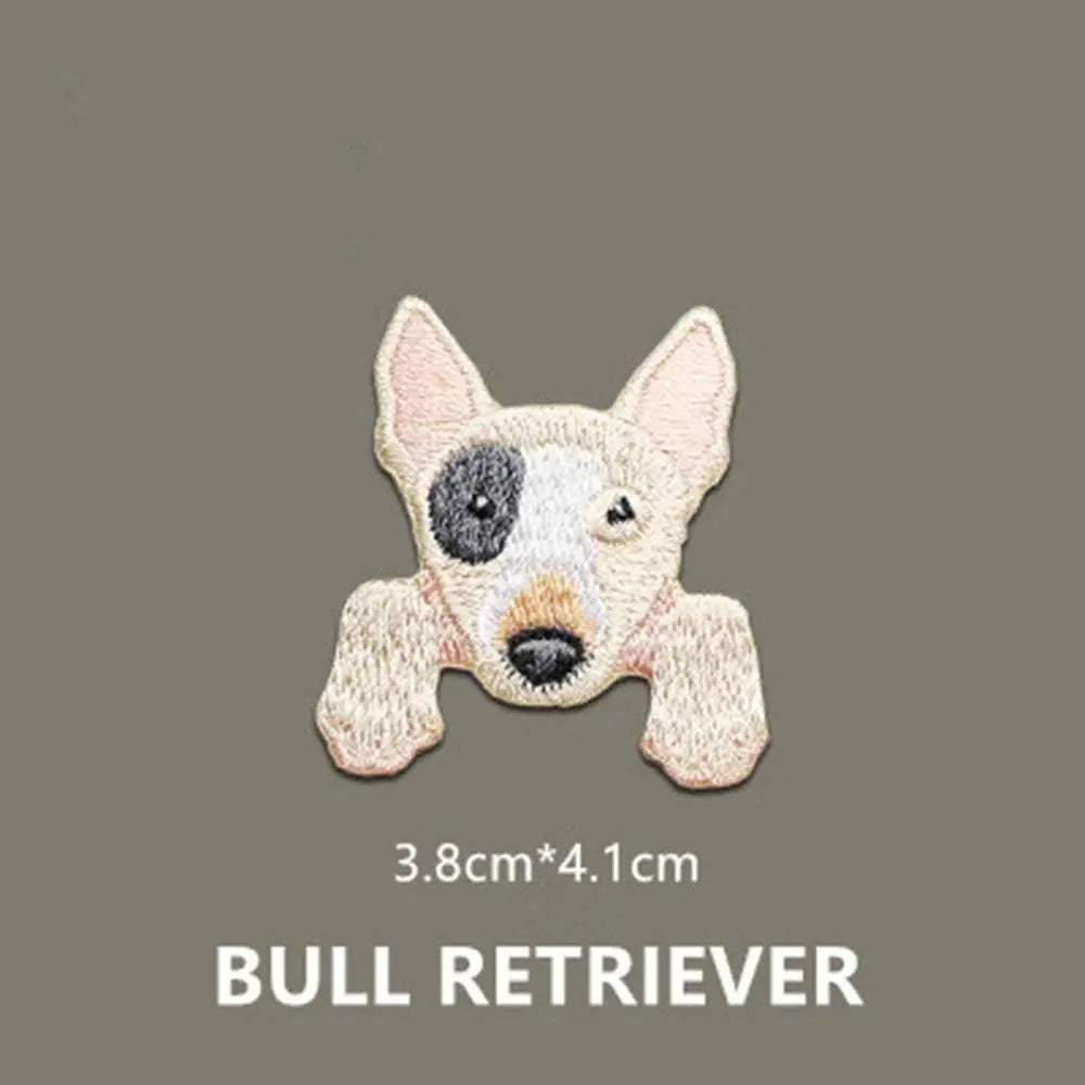 Cute Small Dog Baby's Clothes Patch Clothing Patches Applique Backpack Decoration