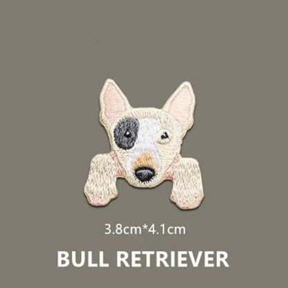 Cute Small Dog Baby's Clothes Patch Clothing Patches Applique Backpack Decoration