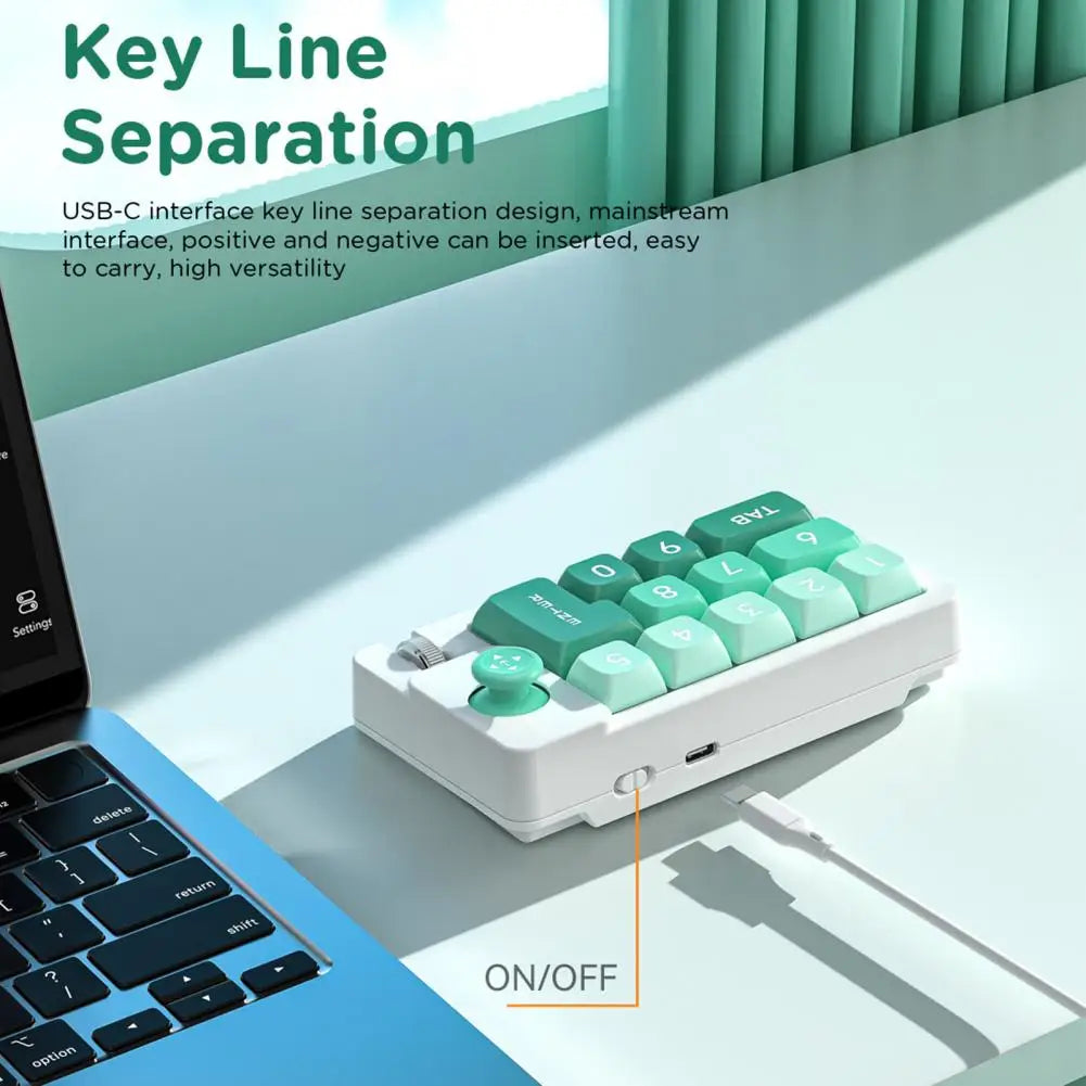 Dual Switch Gaming Keyboard Rgb Gaming Keyboard with Hot-swappable Mechanical Programmable Macros Joystick Ideal for Gamers