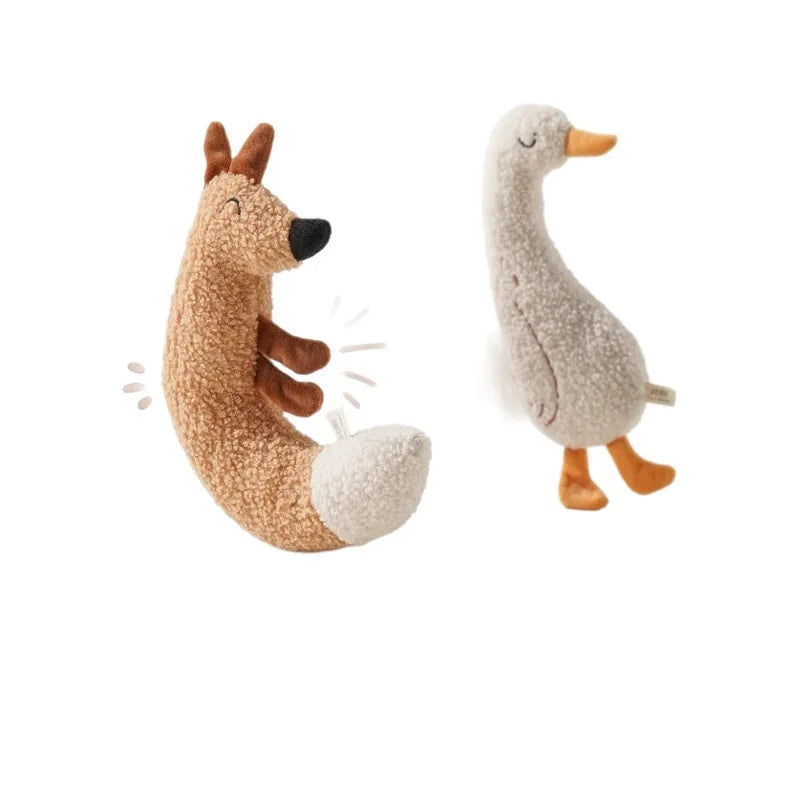 Cat Dog Toys Chewers Cats Dogs,Chew Squeak Toy Cats Dogs Interactive Plush Doll Pet Products