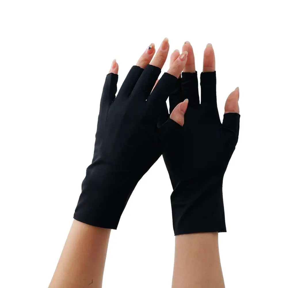 Women Sunscreen Gloves Fingerless Gloves Summer Sunscreen UV Protection Multicolor Gloves Woman Driving Glove Female Touchscreen