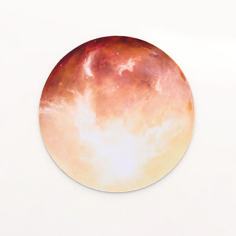 Fashion Moon Phase Planet  Retro Mouse Pad Round Computer Mouse Pad Gaming Mouse Pad for Pc Laptop Desk Macbook Pro Mouse Pad