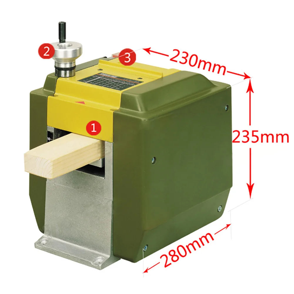 220v 200w Multifunction Power Tools for Carpentry Electric Planer Desktop Woodworking Planer 2025 NEW