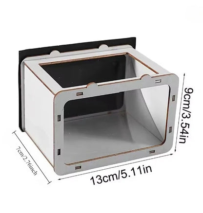 3D Hologram Projector for Smartphone, DIY Home Cinema, Student Science Experiment Desktop Decor