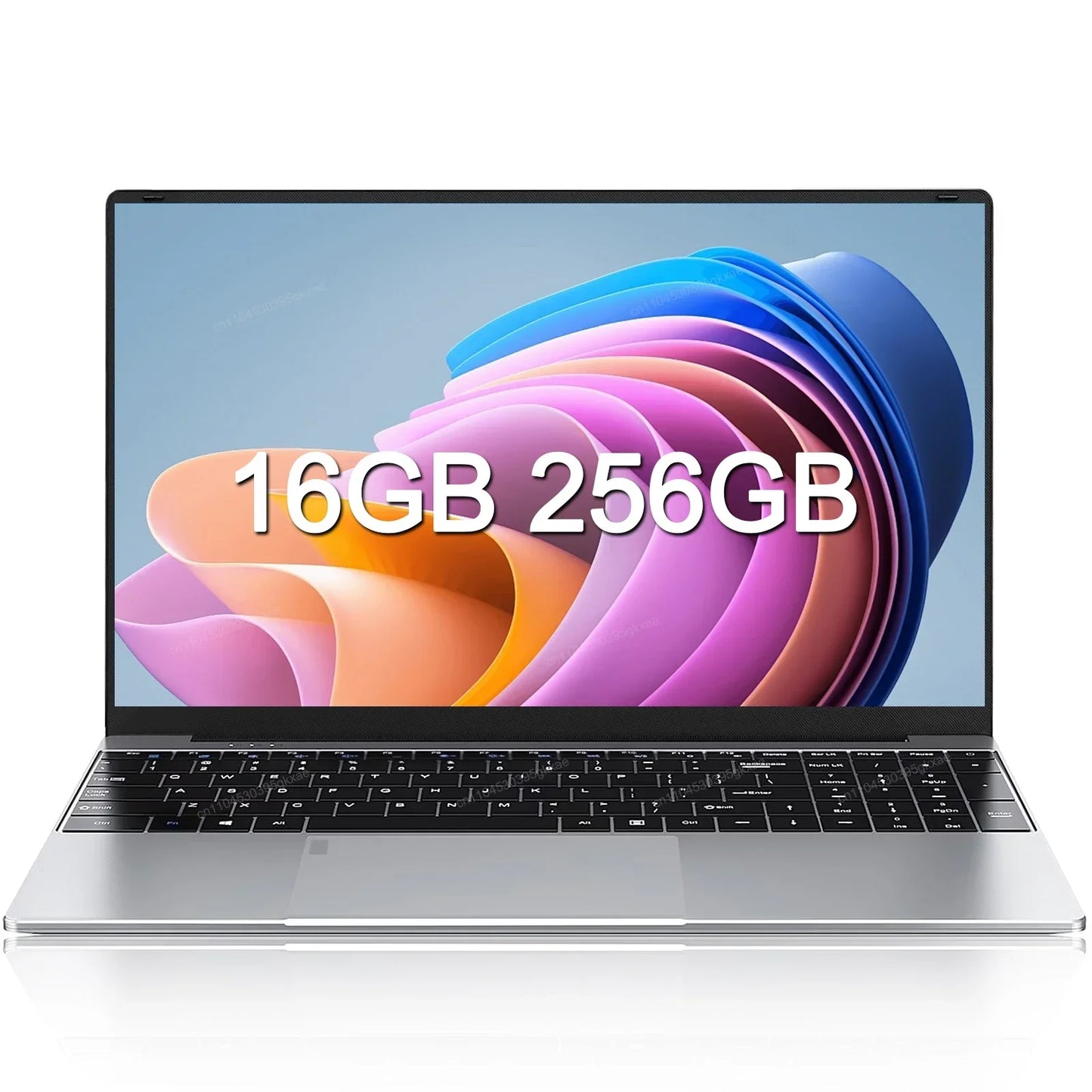 2025 LENO 15.6" Portable Laptop 32GB RAM 2TB SSD Intel 6500Y Office Windows11 Notebook 5000mAh Gamer PC with Backlit Fingerprint