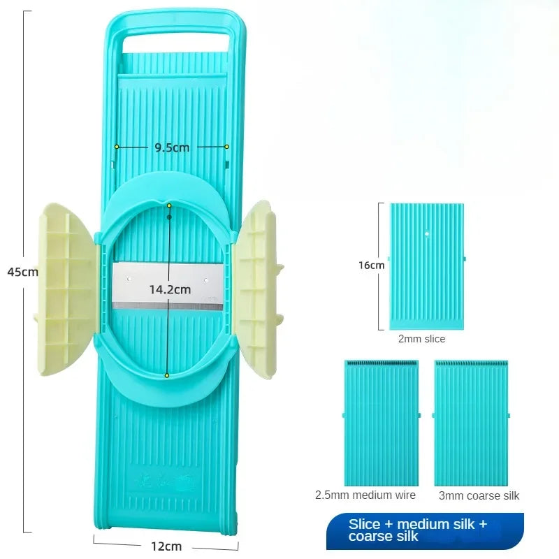 Longjiangyuan Shred Device Multi-Function Vegetable Chopper Shredding Machine Kitchen Tool Grater Potato Shred Plate