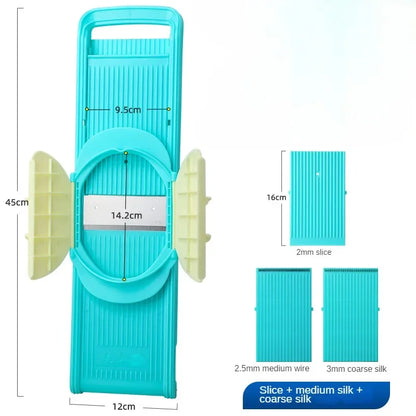 Longjiangyuan Shred Device Multi-Function Vegetable Chopper Shredding Machine Kitchen Tool Grater Potato Shred Plate