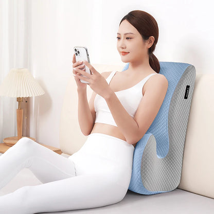 Ergonomic Pillow,  Supports Posture in Any Position Cervical Traction Pillows Body Relaxation Anti Snoring, Ideal for Massage