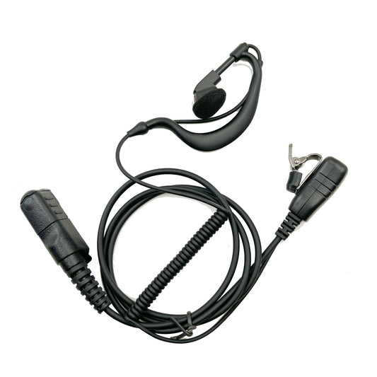 Earpiece Headset Mic For Motorola Radio DP2400 DP2600 XiR P6600 P6620 E8600 MTP3150 MTP3550 XPR3500 3300 Walkie Talkie Earphone