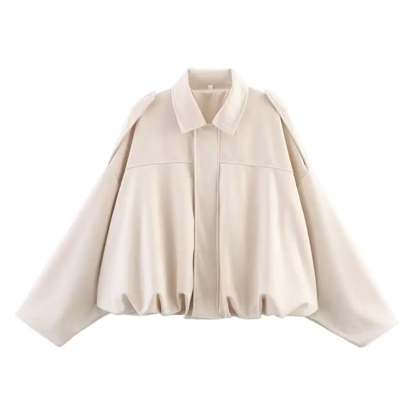Jackets Autumn Women's 2025 New Outerwear Chic Elegant Loose Warm Women's Coat Street Youth Fashion Joker Coat Jacket