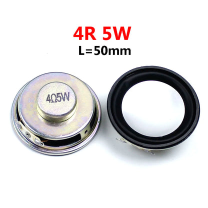 1Piece 4R 3W 5W Diameter 4cm/5cm Amplifier Loudspeaker 3 Watt 4 Ohm 36mm/40mm/45mm/50mm Speakers for Arduino