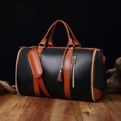 Garment Bag for Travel Carry On Travel Bag with Shoulder Strap - Ideal for Business Trips and Weekend Getaways