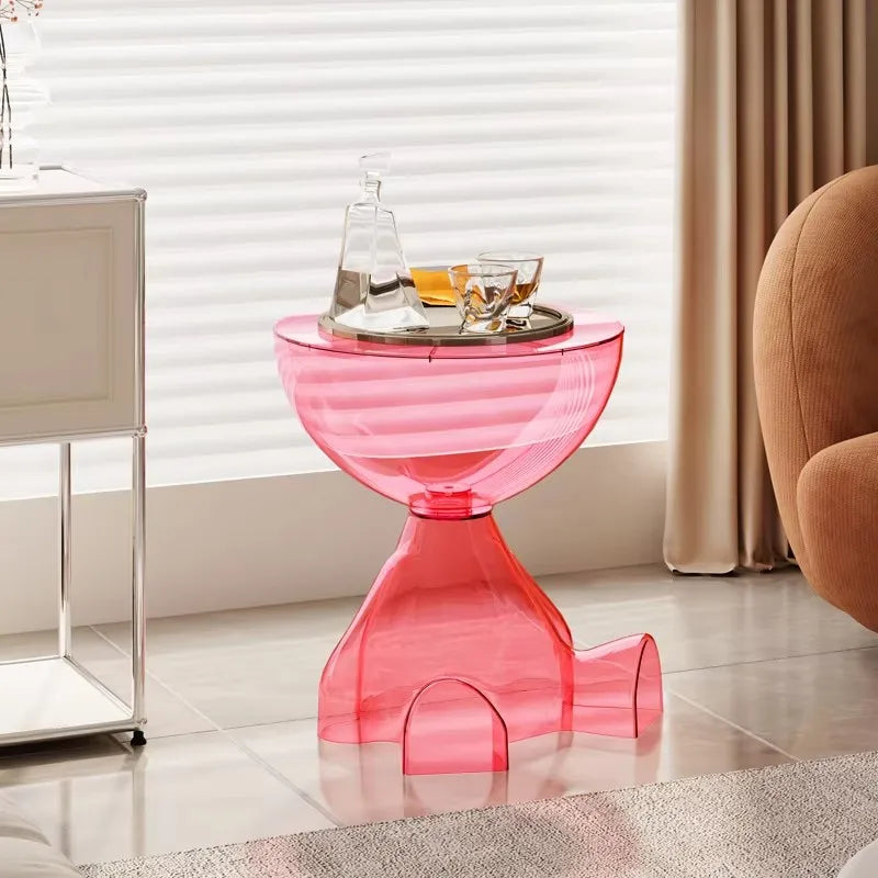 Storage-capable Coffee Table Nightstands Design Online Celebrity Crew Cut Tea Table Creative Home Living Room  Mesinha Furniture
