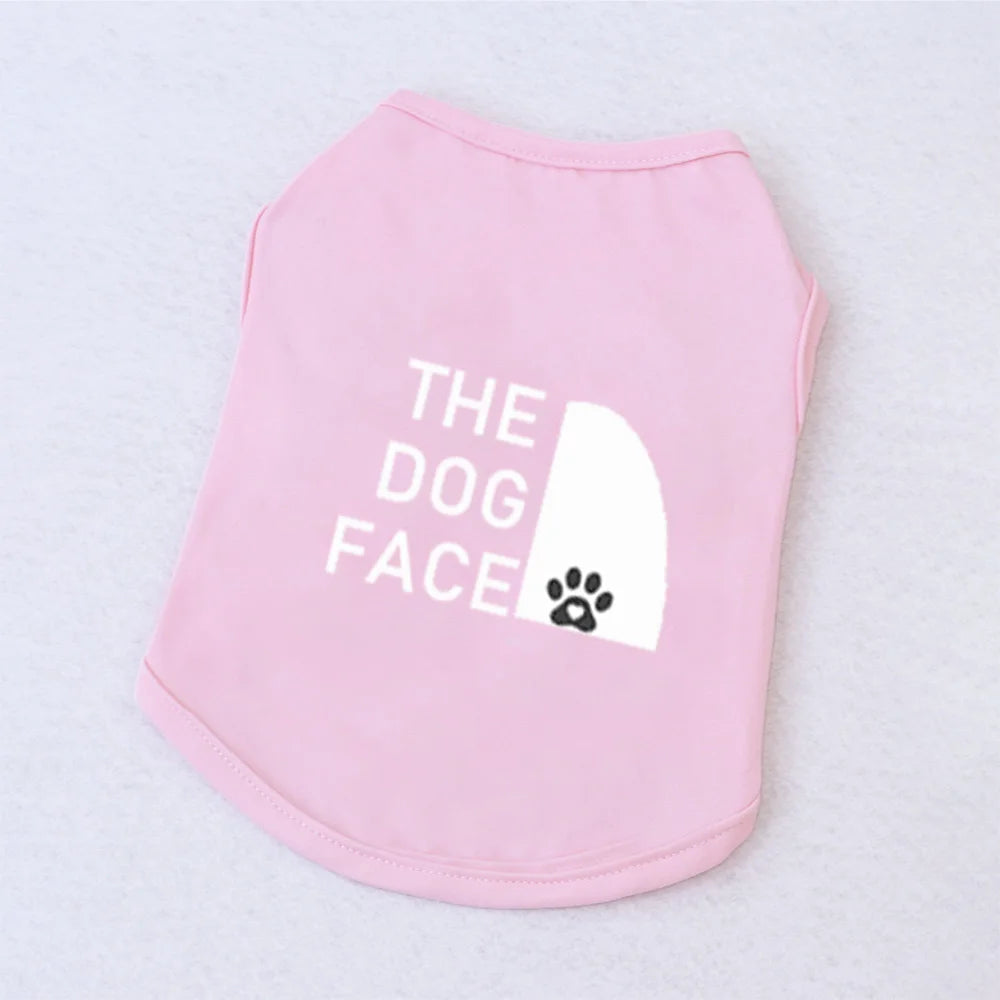 1 Pc Pet Vest, Text Print Summer Breathable Cat Clothing, Siamese, Ragdoll Silver Tabby vest