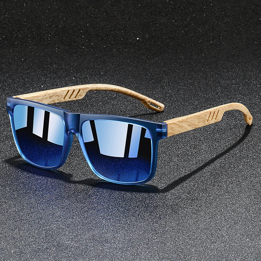 Fashion Vintage Square Square Frame Sunglasses Men Women Fishing Driving Man Luxury Brand Designer Sun Glasses  Eyewear