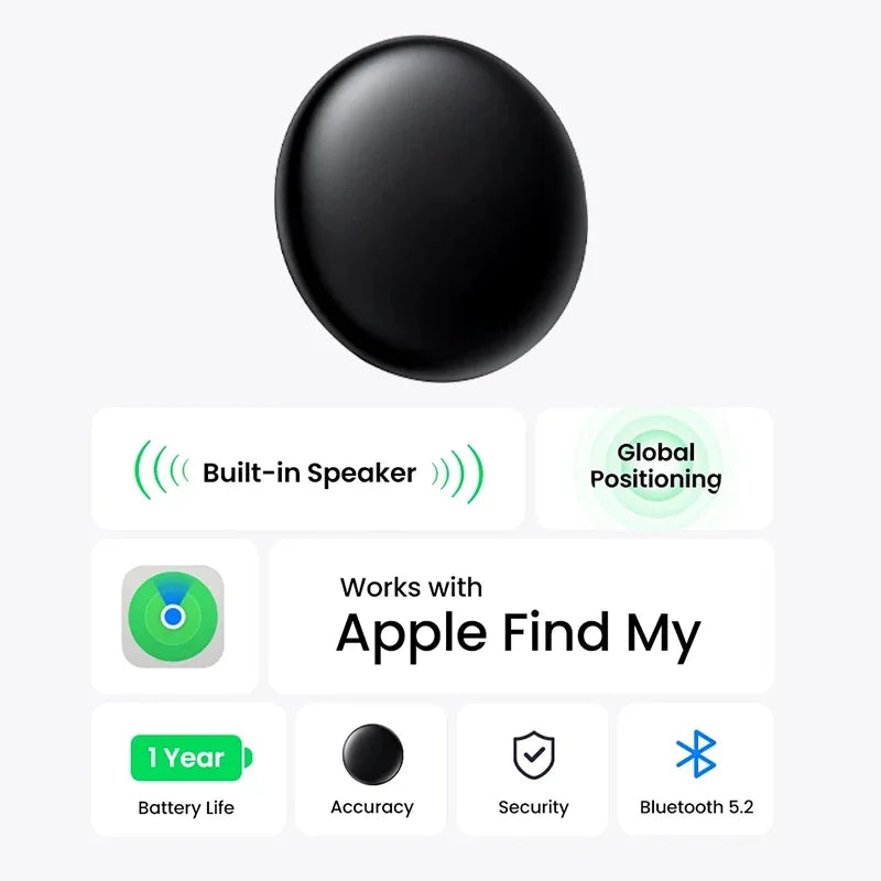 Airtag Replacements 1 2 3 4 Pack Anti Loss Tracker Find My GPS Bluetooth for Baggage IOS MFi Key Detector