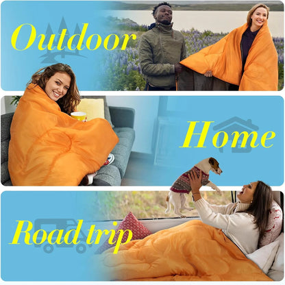 Camping Sleeping Bag Ultralight 4 Season Warm Envelope Backpacking Sleeping Bag Portable Waterproof Outdoor Sleeping Bag
