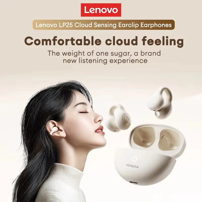 Original Lenovo LP25 Wireless Bluetooth V5.4 Earphones ENC Noise Reduction For HD Calls Headphones Deep Bass Sound Music Earbuds