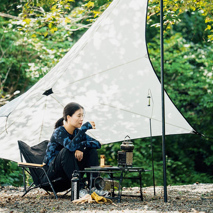 Goout Springhill wood stove Portable Firewood Square Stove Stainless Steel Outdoor Fire Heater Stove Picnic Hiking Camping