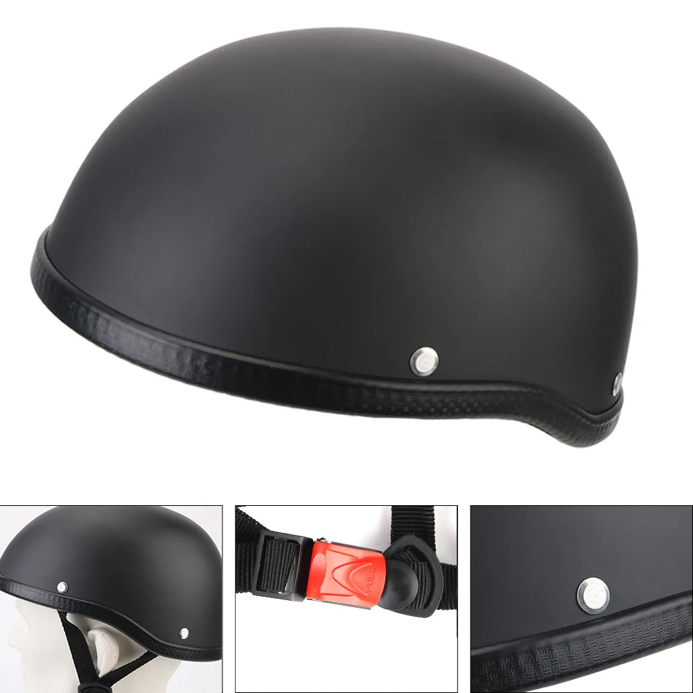 Motorcycle Helmet Unisex MTB Bike Helmet Retro Vintage Half Face Helmet Ultralight Cycling Safety Helmet