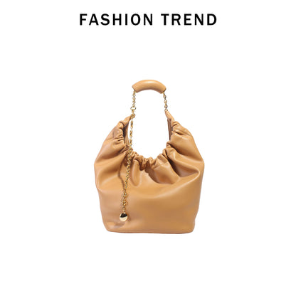 Mendy Women Bags Handbag Cloud Shape Versatile Women's Shoulder Bag Crossbody Underarm Bag Drawstring Desginer High Quality Soft