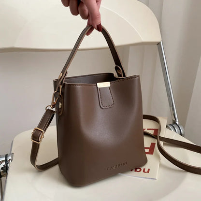 Women PU Leather Handbag Casual Tote Bag Lady Messenger Shoulder Bag Brand Design Female Totes Bolsa Black