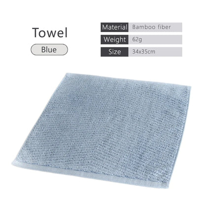 Bamboo Fiber Towels Sets Home Bath Towels for Adults Face Towel Thick Absorbent Luxury Bathroom Towels Hand Towels Quick Drying