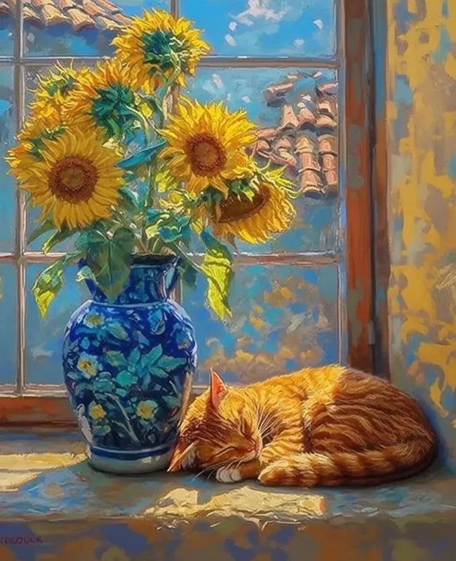 Diy Paint By Number Kits Adults Oil Painting Package Drawing By Numbers Home Wall Decor Flower Canvas Picture