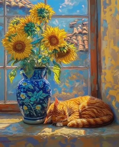 Diy Paint By Number Kits Adults Oil Painting Package Drawing By Numbers Home Wall Decor Flower Canvas Picture