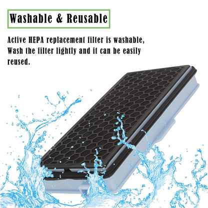 2X HEPA Filters for Miele Vacuum Filters Compact C1-C2 Complete C2- C3 S8340 + 3 Air Clean Filters + 3 Motor Filters