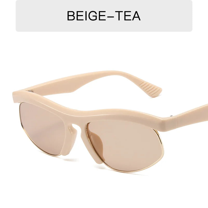 Sports Designer Sunglasses for Men Women Driving Cycling Fishing Golf Alloy Sun Glasses