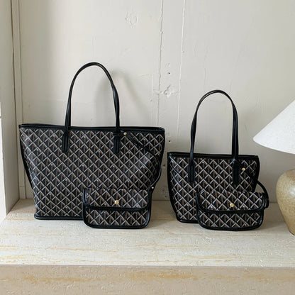 Women's Tote Bag New Simple Double Sided Available Mother and Child Large Capacity Casual Handbag Shopping Bag Tote Bag