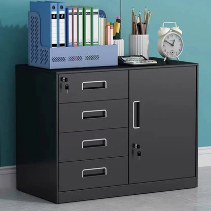 3/4/5 Drawer Office Filing Cabinet Lock Dividers Storage Filing Cabinets Living Room Organizer Cabinet Kitchen Home Furniture