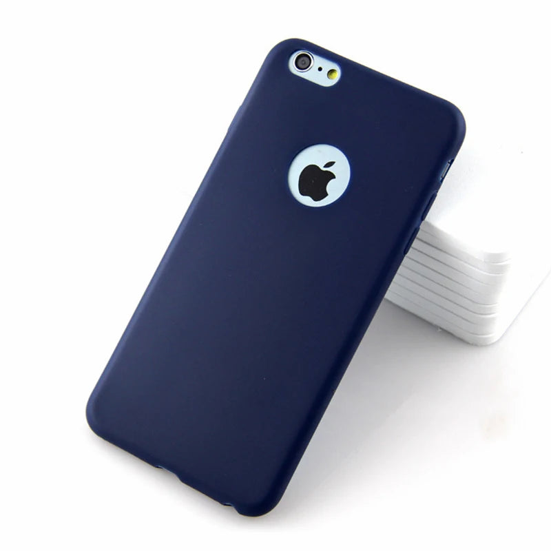 Silicon Case for iPhone 6S 6 s 8 7 6Plus 7Plus 8Plus SE 2020 2022 Cover For iphone X XS MAX XR Gel Cell Phone Cases Casing Coque