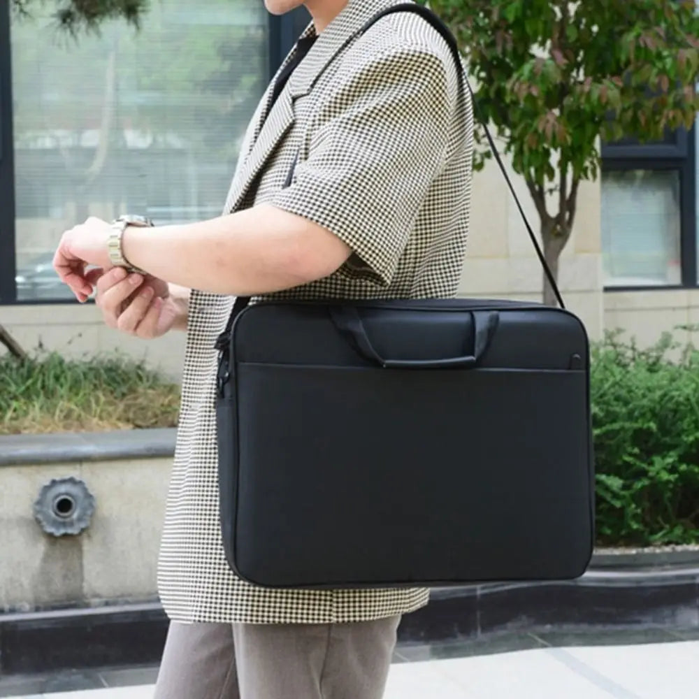 Large Capacity Laptop Bag Shockproof Protective Laptop Case 15.6 17 inch Strap Carrying for Lenovo/HP/Dell/Asus/