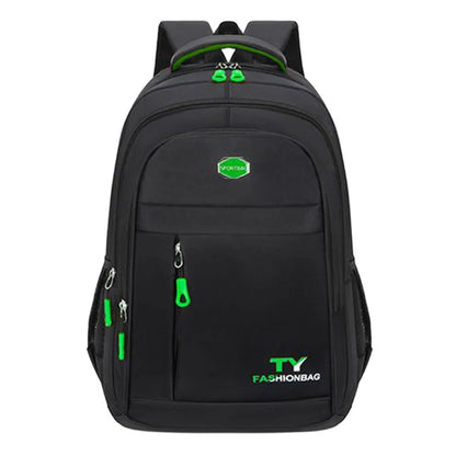 Men's and Women's Double-Shoulder Backpack - Solid Color - Business Travel, Business Trip, Commuting, Casual Use