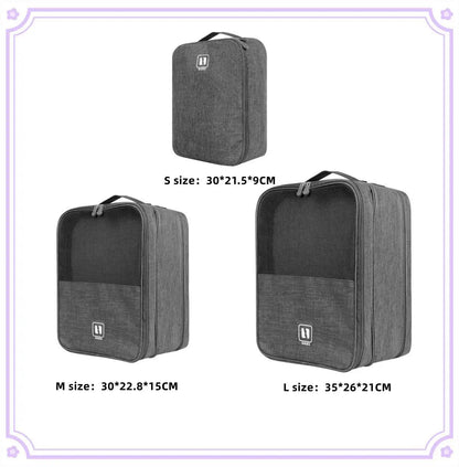3 Layers Shoes Bag Travel Storage Box Organizer Handbags For Men Ladies Luggage Suitcases Duffle Tote Bag Travel Accessories