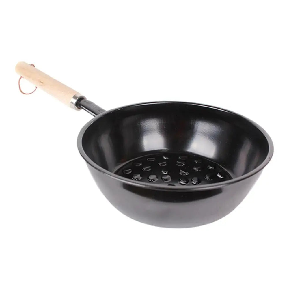 Portable Outdoor Stove Charcoal Pot Outdoor Camping Charcoal Fire Starter BBQ Mini Grill Rack For Backyard Picnic Coal Starter